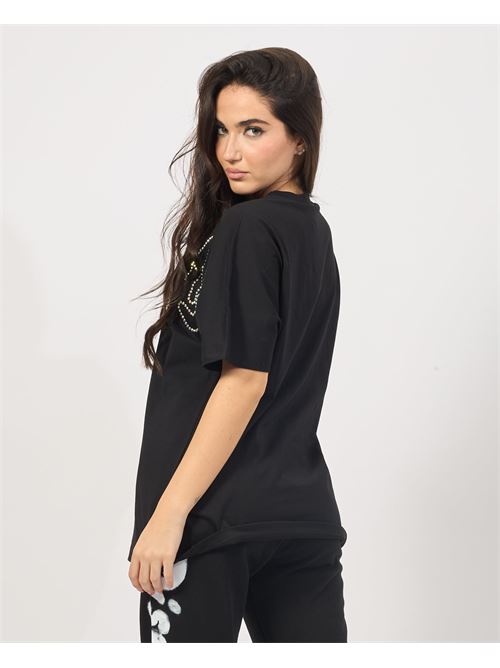 Disclaimer t-shirt basique col rond femme DISCLAIMER | 24IDS54753NERO