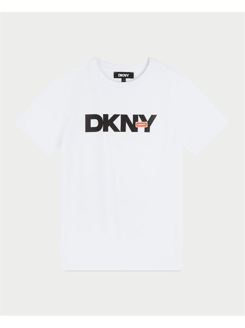 T-shirt enfant DKNY avec logo DKNY | D6019010P