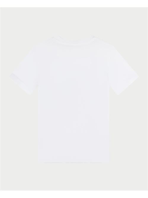 T-shirt enfant DKNY avec logo d?structur? DKNY | D6019510P