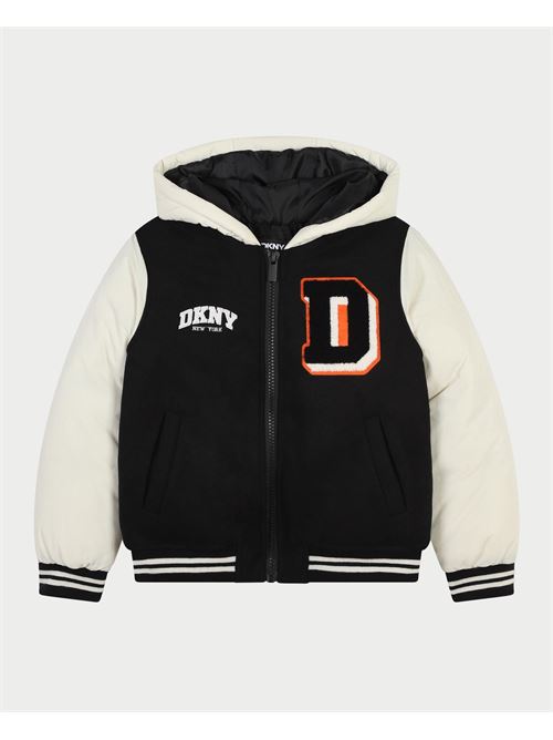 Veste enfant matelass?e et ? capuche DKNY DKNY | D6020409B