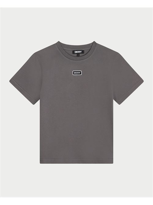 T-shirt enfant DKNY avec logo devant et dos DKNY | D60212094