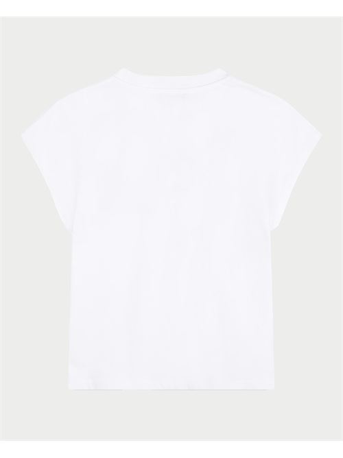 T-shirt fille DKNY avec logo DKNY | D6202010P