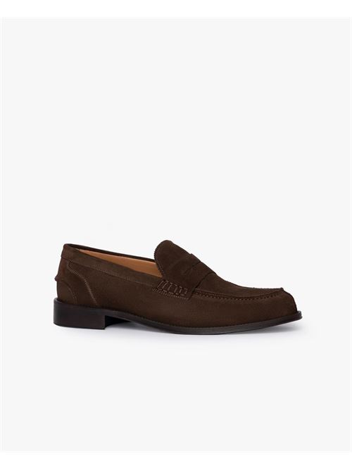 Mocassins en daim pour hommes du Exton College Terra EXTON | 102TERRA