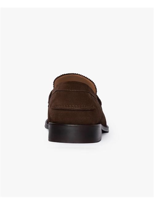 Mocassins en daim pour hommes du Exton College Terra EXTON | 102TERRA