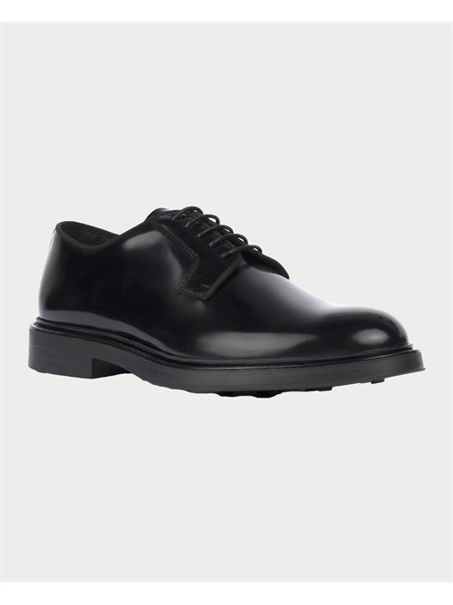 Exton Black Genuine Leather Men's Dress Shoes EXTON | 278NERO