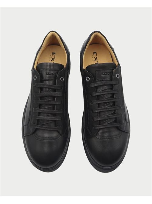 Sneakers uomo Exton in vera pelle EXTON | 353NERO