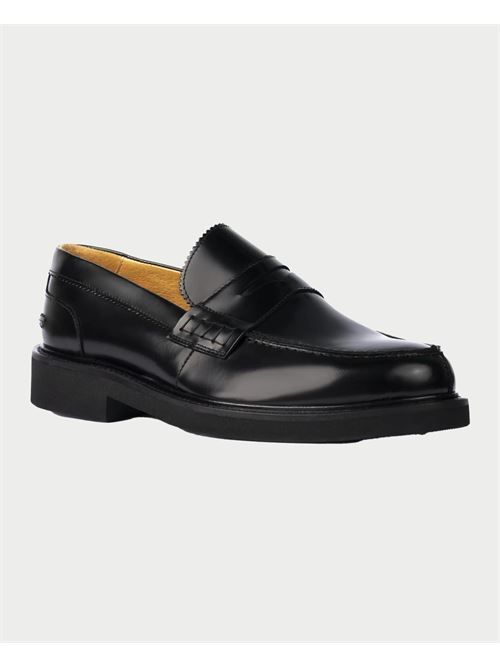 Mocassins homme en cuir Exton EXTON | 442NERO