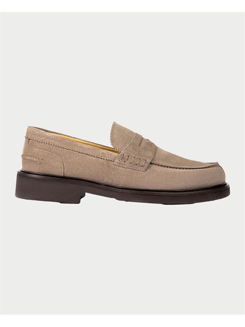 Mocassins homme en daim Exton EXTON | 442TAUPE