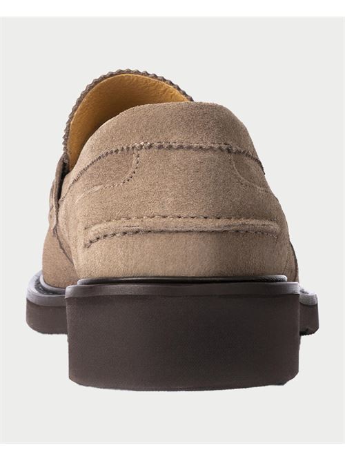 Mocassins homme en daim Exton EXTON | 442TAUPE