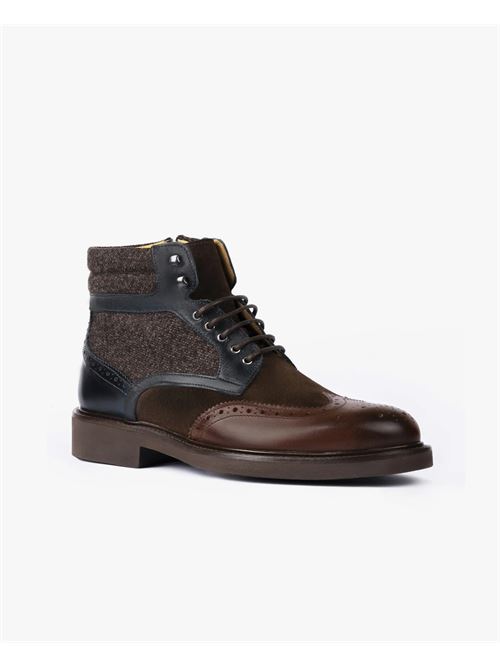 Bottines en daim pour hommes Exton EXTON | 448BROWN