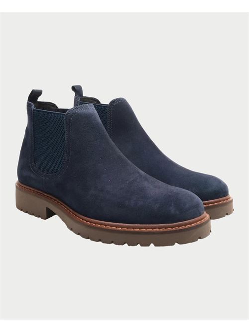 Bottines pour hommes Exton en daim EXTON | 680BLU