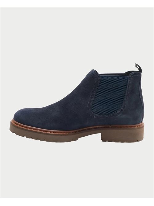 Bottines pour hommes Exton en daim EXTON | 680BLU