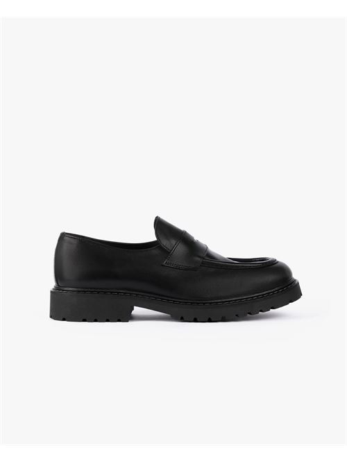 Mocassins en cuir de veau noir pour homme Exton EXTON | 682NERO