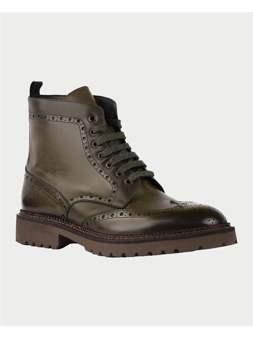 Bottines pour hommes Exton en cuir de veau style militaire EXTON | 9351MILITARE