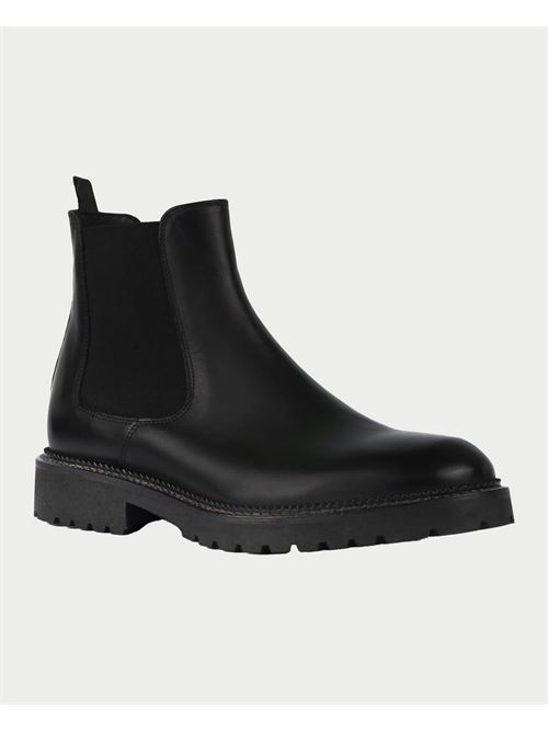 Bottes Exton Beatles en cuir de veau noir EXTON | 9356NERO