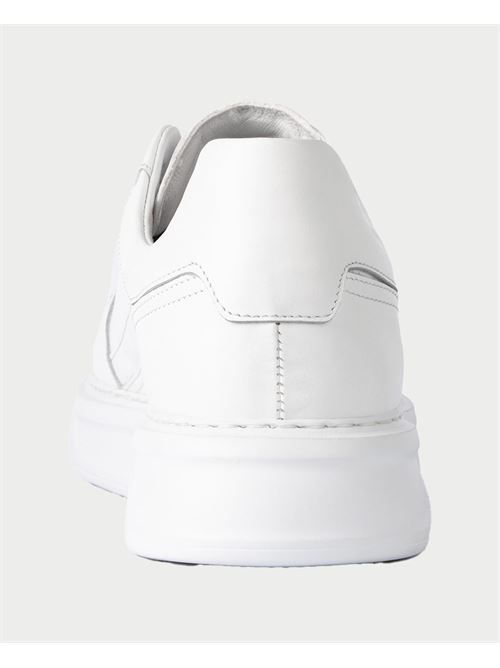 Sneakers uomo Exton in pelle con logo laterale EXTON | 990BIANCO