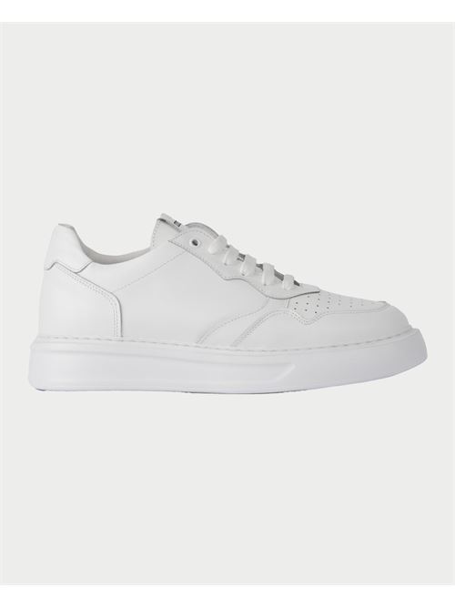 Sneakers basse uomo di Exton traforate EXTON | 992BIANCO