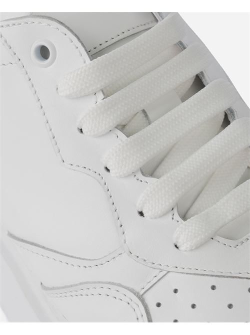 Sneakers basse uomo di Exton traforate EXTON | 992BIANCO