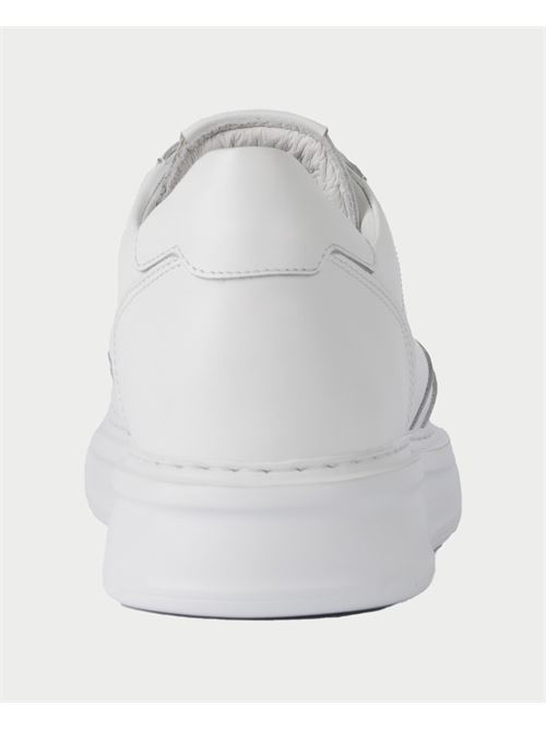 Sneakers basse uomo di Exton traforate EXTON | 992BIANCO