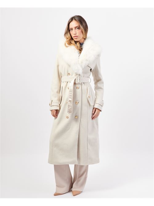 Manteau long croisé Fracomina FRACOMINA | FR24WC1015W57901108