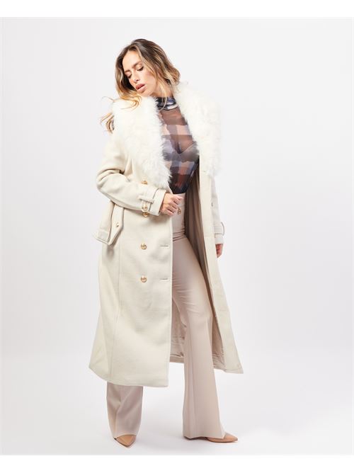 Fracomina double-breasted long coat FRACOMINA | FR24WC1015W57901108