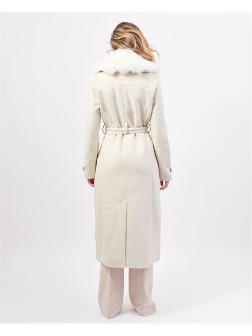 Fracomina double-breasted long coat FRACOMINA | FR24WC1015W57901108