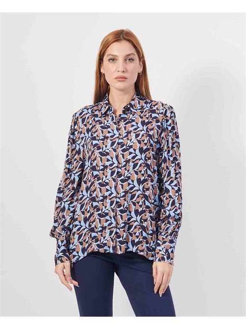 Chemise Fracomina coupe classique ? motif abstrait FRACOMINA | FR24WT6001W428J3S80