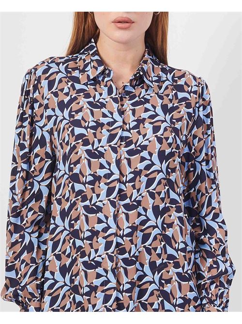 Chemise Fracomina coupe classique ? motif abstrait FRACOMINA | FR24WT6001W428J3S80