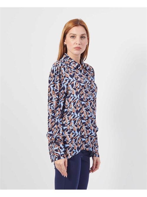 Chemise Fracomina coupe classique ? motif abstrait FRACOMINA | FR24WT6001W428J3S80