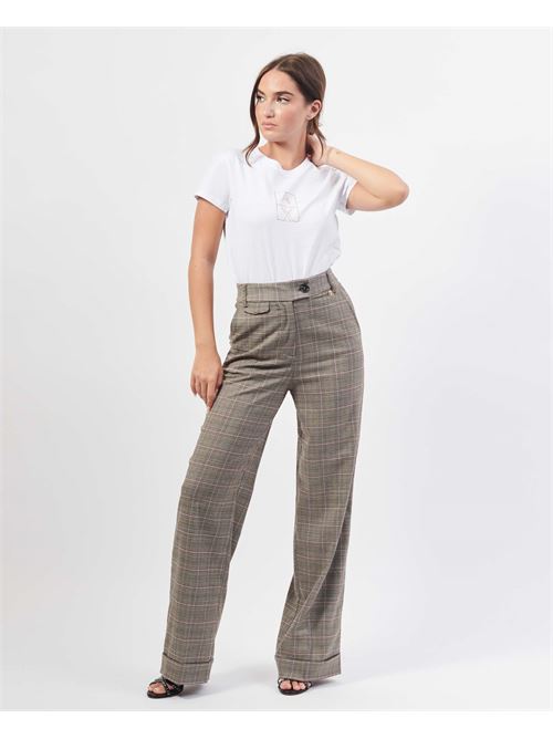 Pantalon femme Fracomina ? carreaux FRACOMINA | FR24WV3008W71995L20