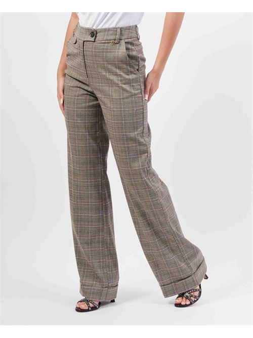 Pantalon femme Fracomina ? carreaux FRACOMINA | FR24WV3008W71995L20