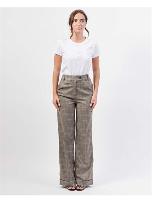 Pantalon femme Fracomina ? carreaux FRACOMINA | FR24WV3008W71995L20