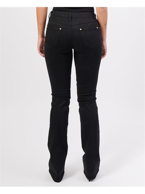 Pantalon bootcut Gaudi en coton m?lang? GAUDI | 421BD250072001