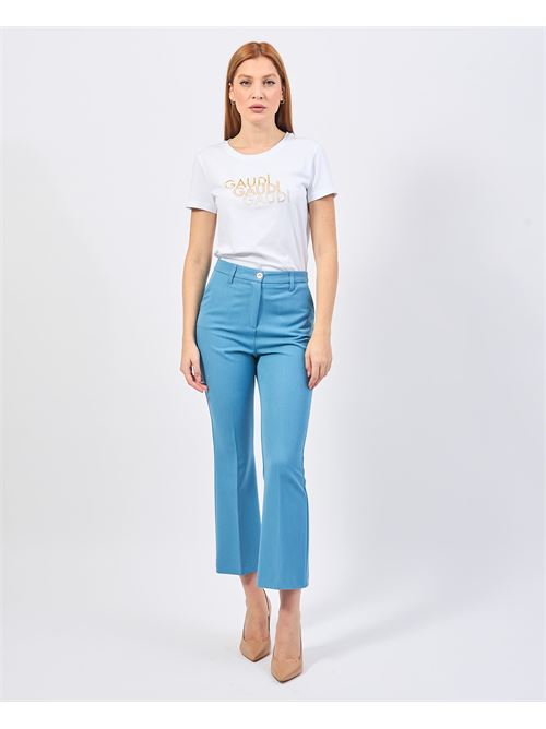 Pantalon Gaudi en viscose m?lang?e GAUDI | 421BD250203956