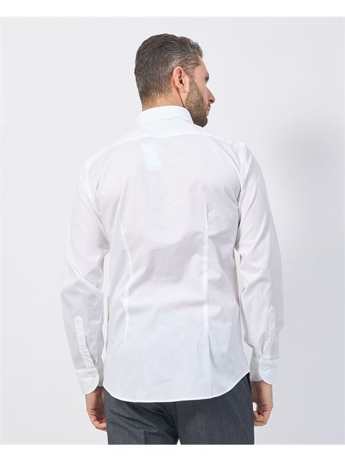 Chemise Gazzarrini bleue en coton ? manches longues GAZZARRINI | CE221GBIANCO