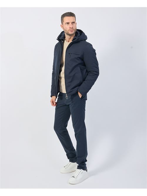 Veste en tissu Gazzarrini avec capuche GAZZARRINI | GBI594GBLU/NAVY