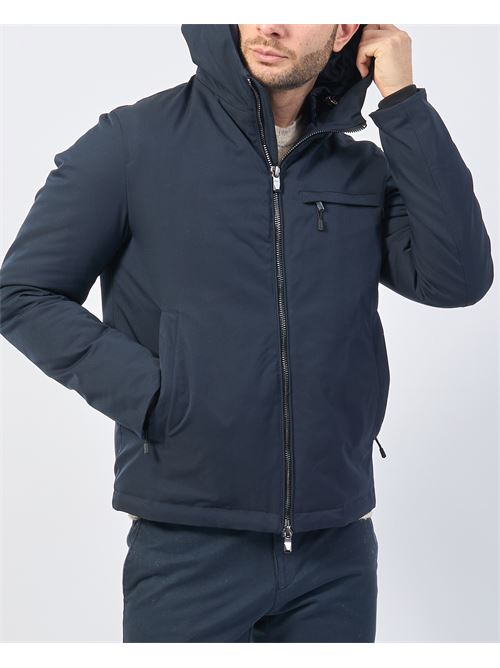 Veste en tissu Gazzarrini avec capuche GAZZARRINI | GBI594GBLU/NAVY