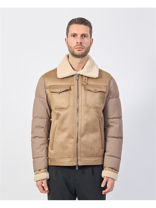 Veste homme Gazzarrini avec col fourrure GAZZARRINI | GBI601GBEIGE