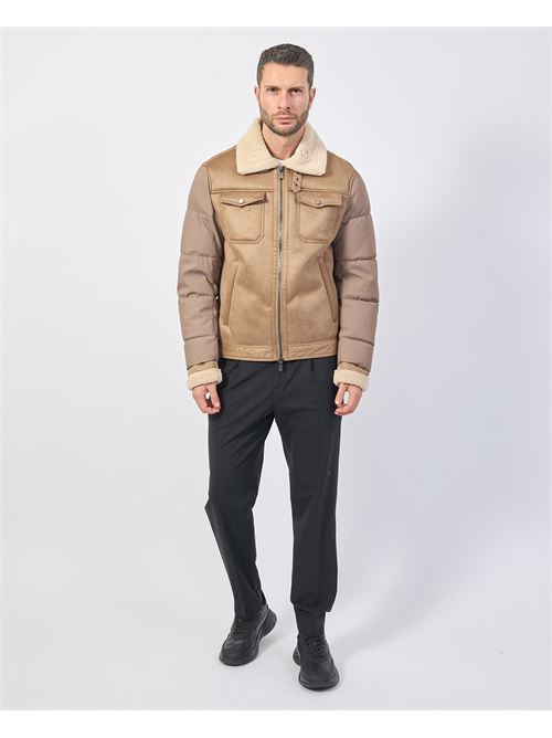 Veste homme Gazzarrini avec col fourrure GAZZARRINI | GBI601GBEIGE