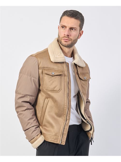 Veste homme Gazzarrini avec col fourrure GAZZARRINI | GBI601GBEIGE