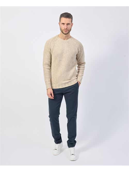 Pull homme col rond basique Gazzarrini GAZZARRINI | MI436GBEIGE