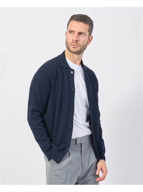 Cardigan homme Gazzarrini avec boutons GAZZARRINI | MI496GBLU