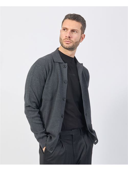 Cardigan homme Gazzarrini avec boutons GAZZARRINI | MI496GGRIGIO