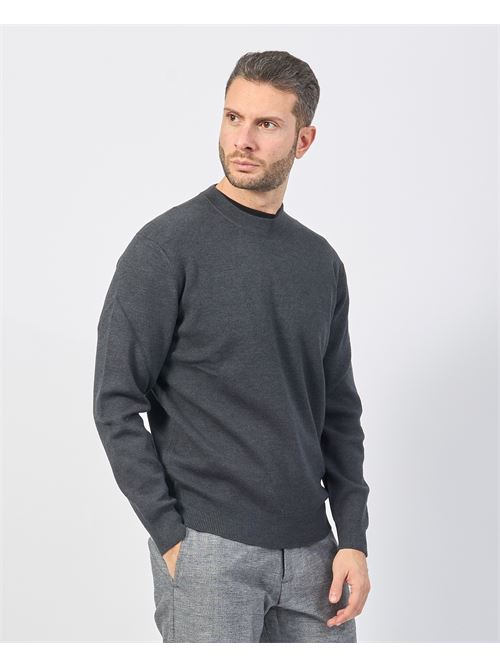 Pull ? col rond Gazzarrini en laine GAZZARRINI | MI497GGRIGIO