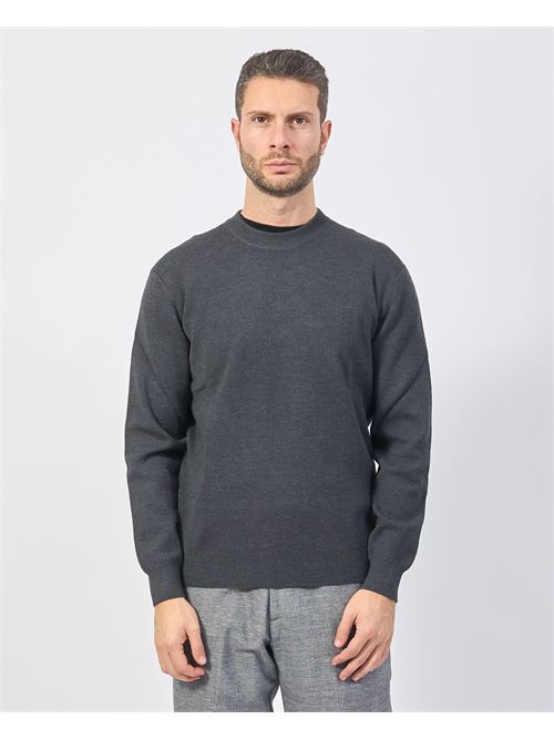 Pull ? col rond Gazzarrini en laine GAZZARRINI | MI497GGRIGIO