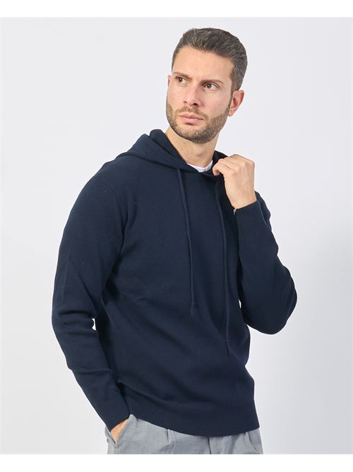 Pull homme Gazzarrini ? capuche GAZZARRINI | MI499GBLU