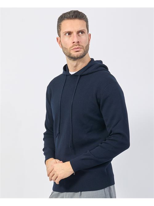 Pull homme Gazzarrini ? capuche GAZZARRINI | MI499GBLU