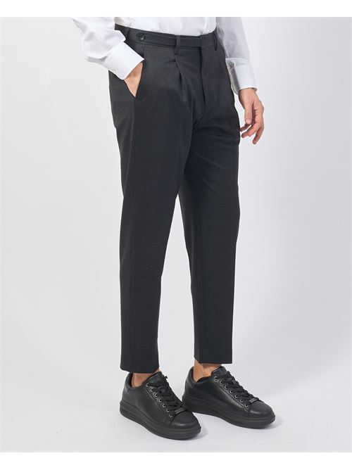 Pantalon homme Gazzarrini en laine m?lang?e GAZZARRINI | PSI621GNERO