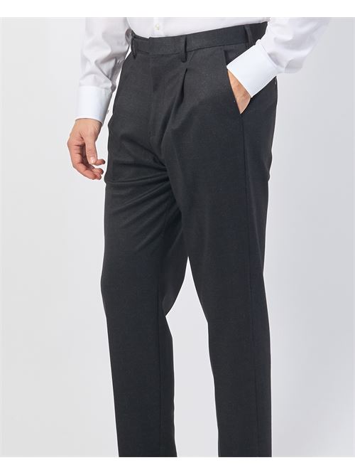 Pantalon homme Gazzarrini en laine m?lang?e GAZZARRINI | PSI621GNERO