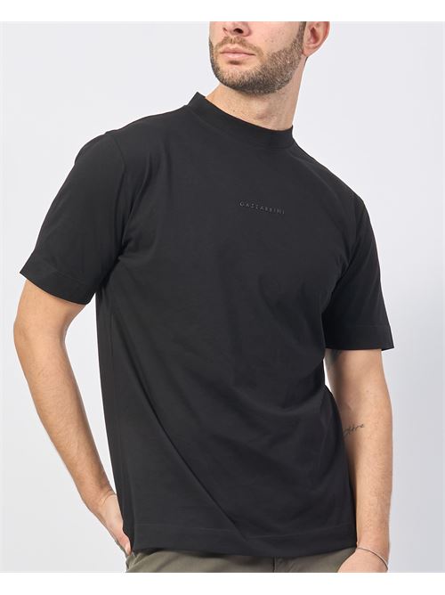 Gazzarrini t-shirt basique avec logo GAZZARRINI | TI158GNERO